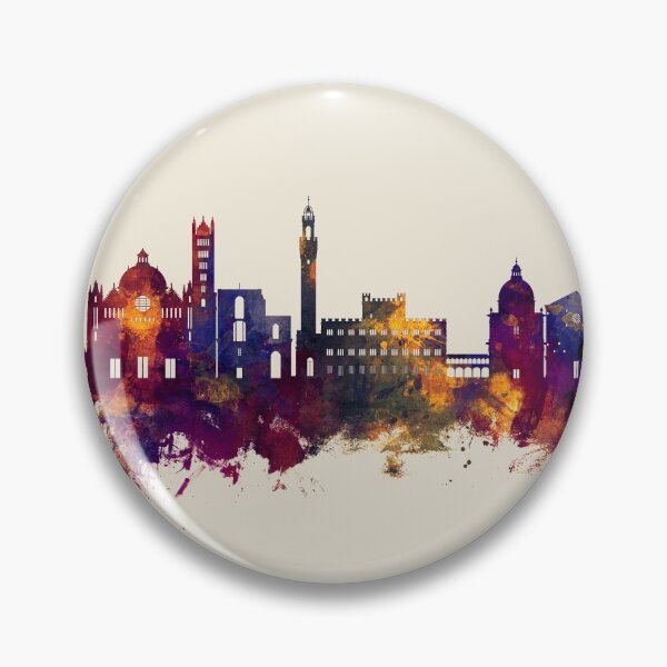 Item preview, Siena Italy Skyline designed and sold by ArtPrints.