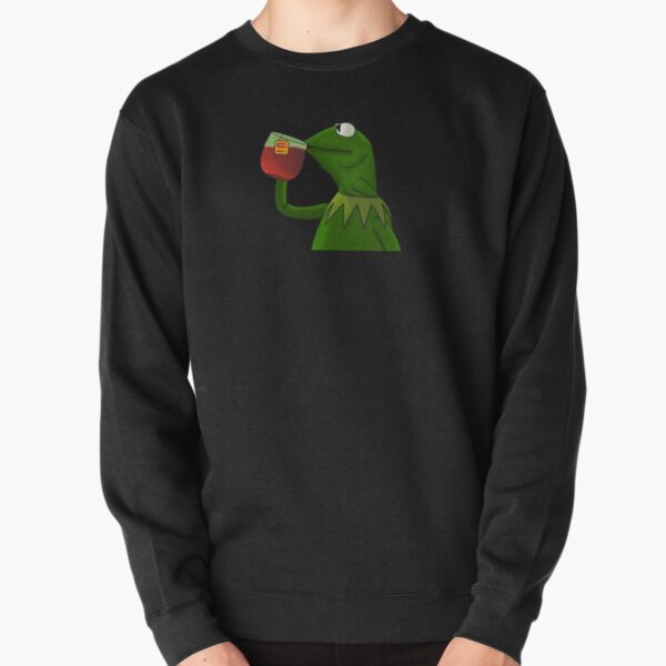Funny Kermit That's None Of My Business Pullover Sweatshirt