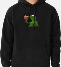 Funny Kermit That's None Of My Business Pullover Hoodie