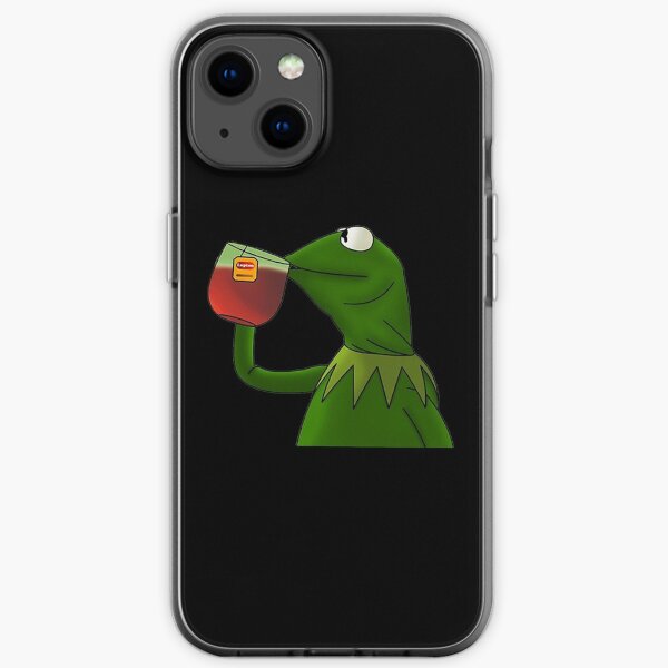 Lustiger Kermit, der mich nichts angeht iPhone Flexible Hülle