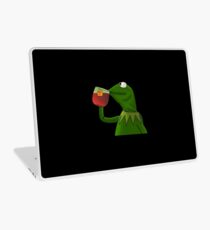 Funny Kermit That's None Of My Business Laptop Skin
