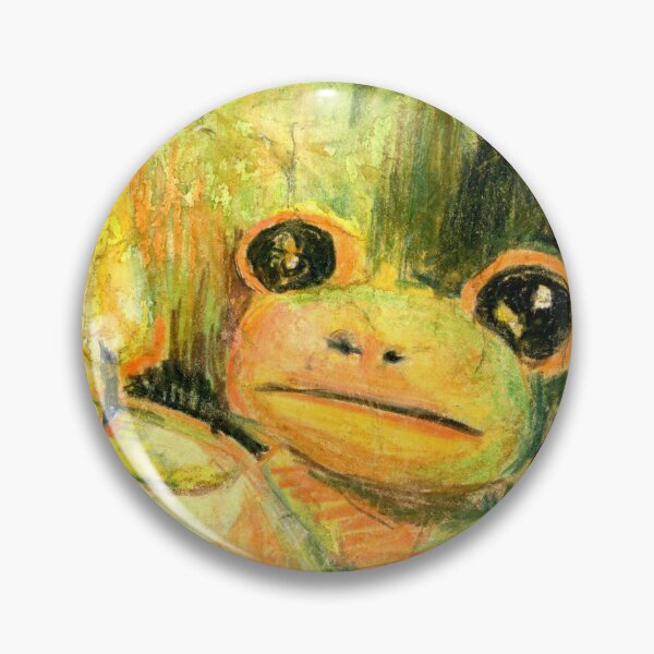 Item preview, Crayon Arson Frog with Candle designed and sold by Tempera-Mentum.