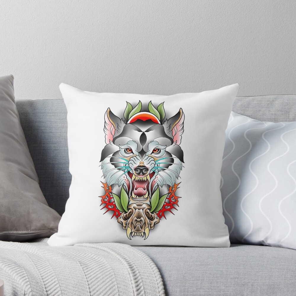 Item preview, Throw Pillow designed and sold by NeotradDesigns.