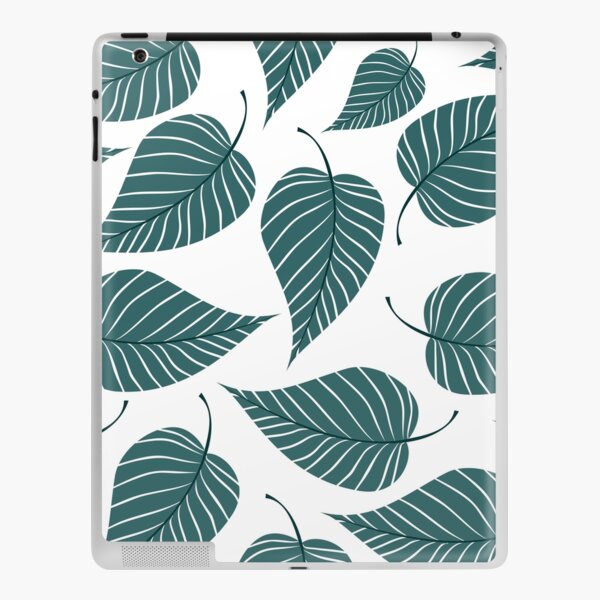 Patterns On Ceramic Tile Leaf iPad Skin