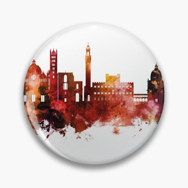 Item preview, Siena Italy Skyline designed and sold by ArtPrints.