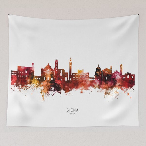 Item preview, Siena Italy Skyline designed and sold by ArtPrints.