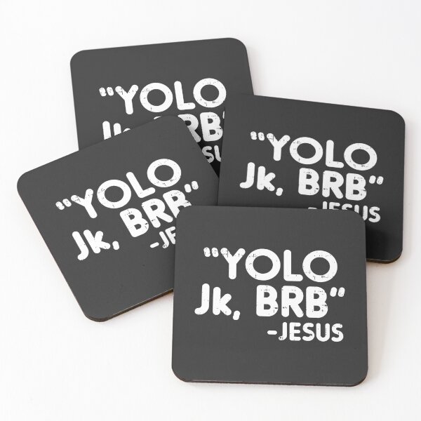 Item preview, Yolo Jk Brb Jesus Funny Easter 2020 Christians designed and sold by SorenOliben.
