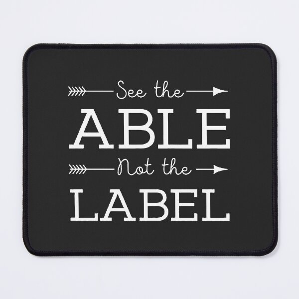 Item preview, Autism, See The Able Not The Label, Autism, designed and sold by SorenOliben.