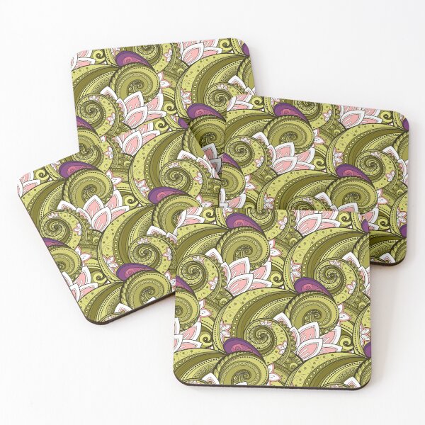 Item preview, Paisley Print with Vintage Floral Motifs designed and sold by lissantee.