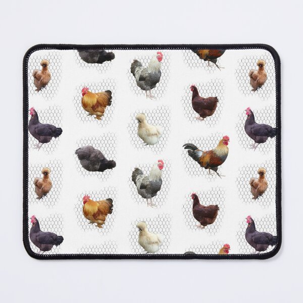Item preview, Chicken Wire Backyard Chickens designed and sold by StandoutSilkies.