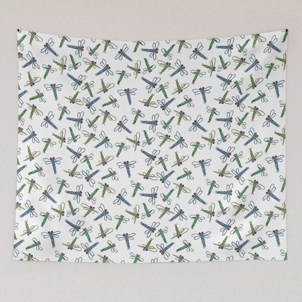 Item preview, Macrame Dragonflies Green designed and sold by Jana Šlesaríková.