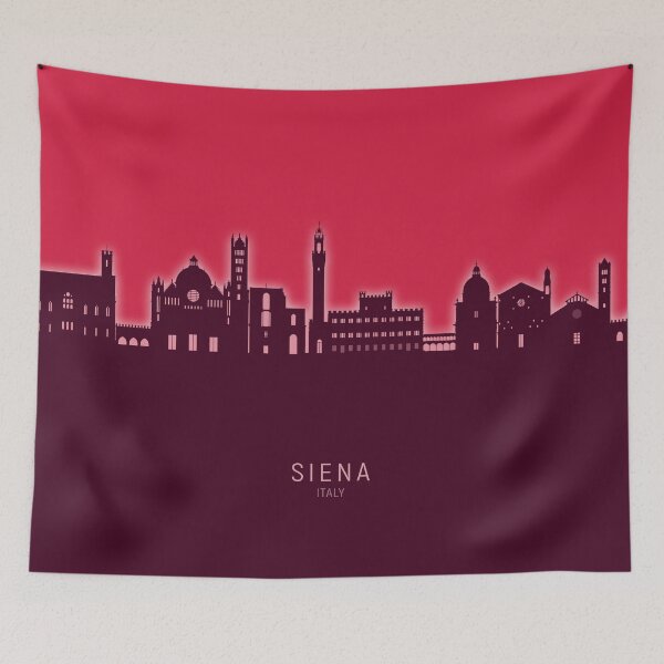 Item preview, Siena Italy Skyline designed and sold by ArtPrints.
