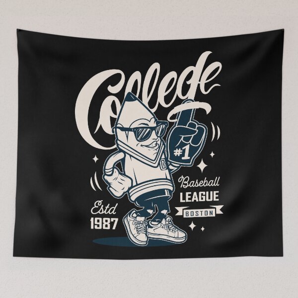 Item preview, College Life Baseball designed and sold by Vector Scout Lab.