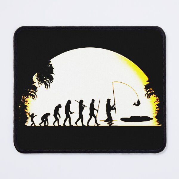 Item preview, Evolution of Man Fishing designed and sold by juicylogo699.