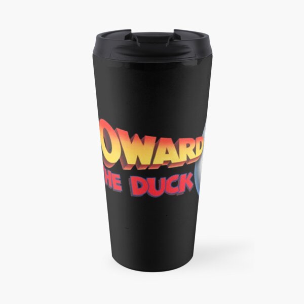 Howard The Duck Movie Title Retro Travel Coffee Mug
