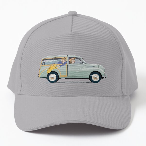 Porcelain Green Morris Minor Traveller Baseball Cap
