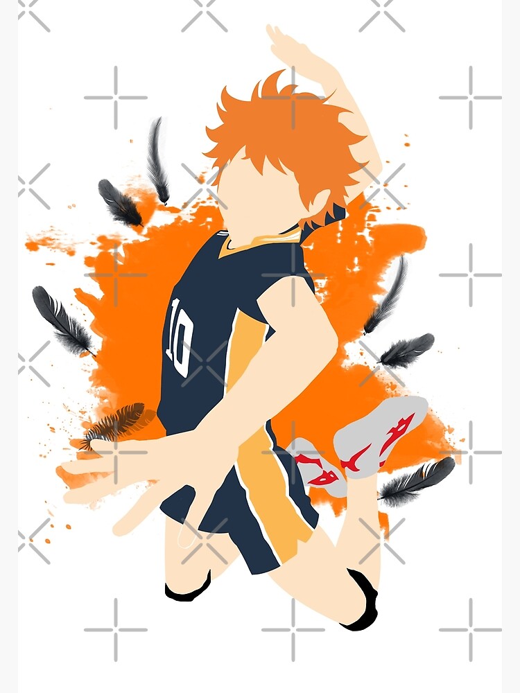 HINATA SHOYO Drawing Illustration Leisure ver. Postcard Haikyu