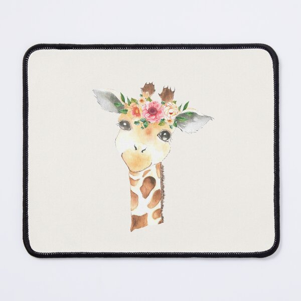 Item preview, Giraffe with Floral Crown designed and sold by latiendadearyam.