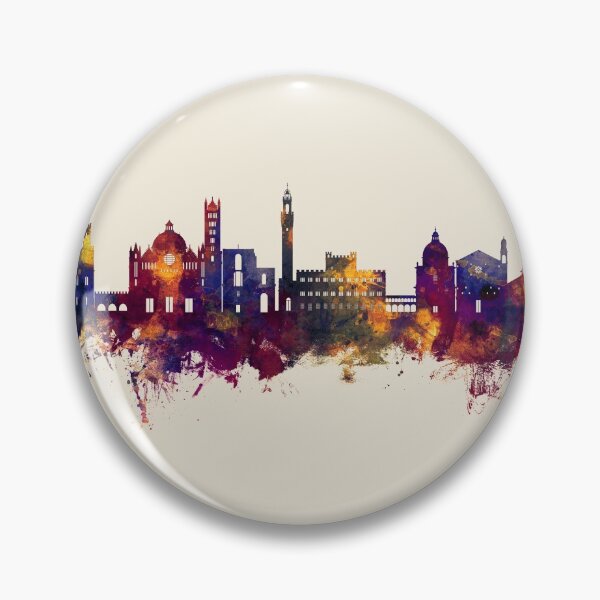 Item preview, Siena Italy Skyline designed and sold by ArtPrints.