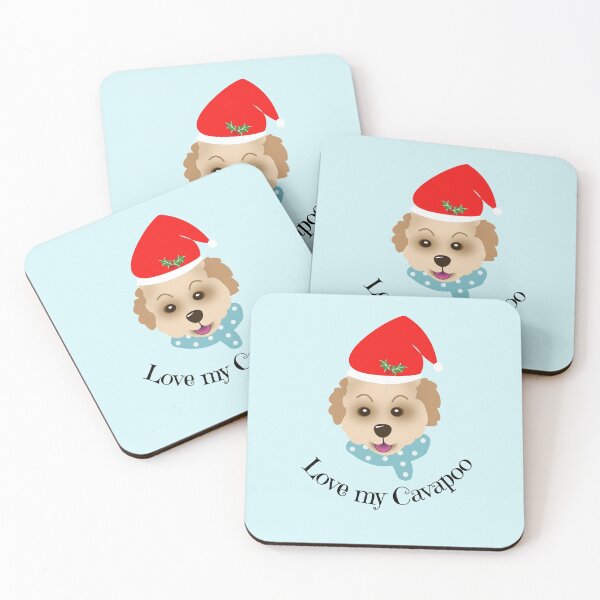 Item preview, Christmas Cavapoo designed and sold by designInk.