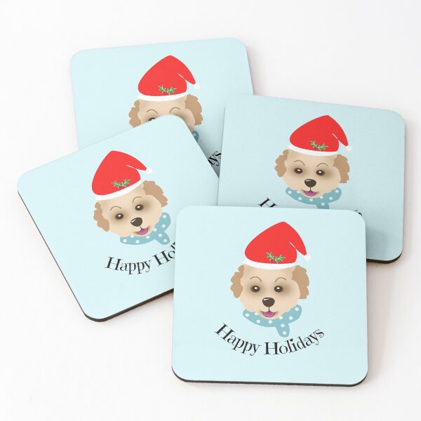 Item preview, Happy holidays dog lovers designed and sold by designInk.