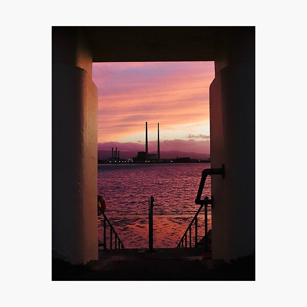 October Sunset from Bull Island Photographic Print
