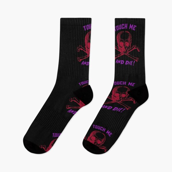 Item preview, Touch Me and Die! (Red and Purple) designed and sold by PrettyDanny.