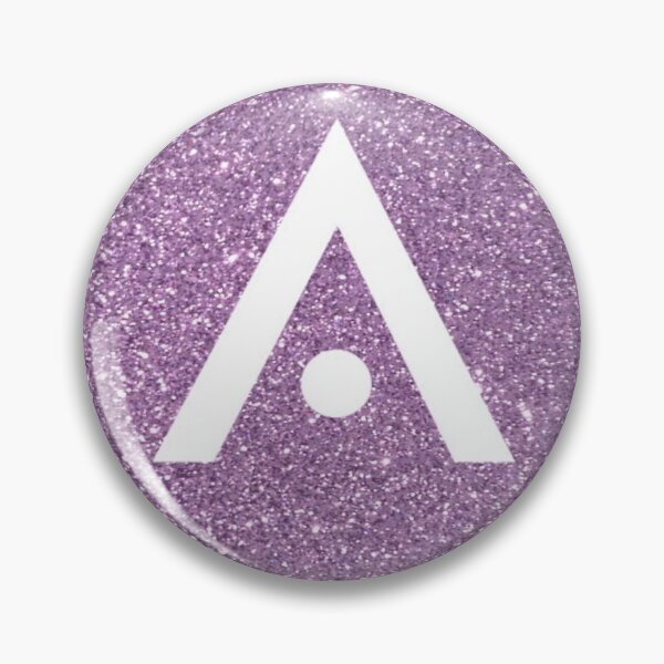 Item preview, Purple Glitter Aveda Logo designed and sold by Dalaura.
