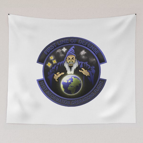 Item preview,  101st Information Operations Flight (IOF) Crest designed and sold by Nikki SpaceStuffPlus.
