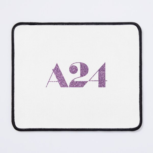 Item preview, Purple Glitter A24 logo designed and sold by Dalaura.
