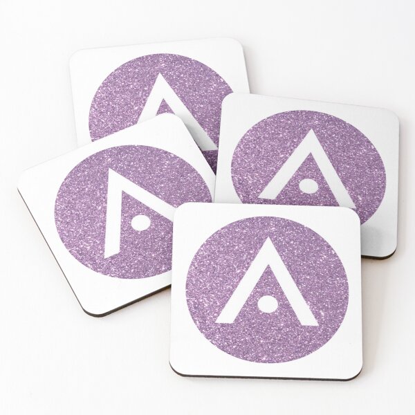 Item preview, Purple Glitter Aveda Logo designed and sold by Dalaura.