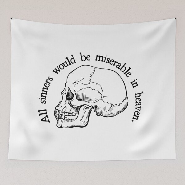 Item preview, Wuthering Heights - skull designed and sold by RebeccaART5.