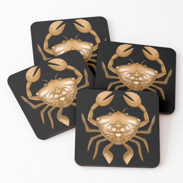 Item preview, Ornamental brown crab designed and sold by jasmineberry.