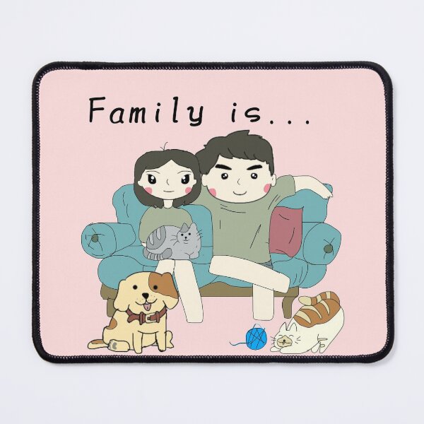 Item preview, Cute Family, Father, Mother, Friends, Sister, daughter, Freind designed and sold by Dogpleasworld.