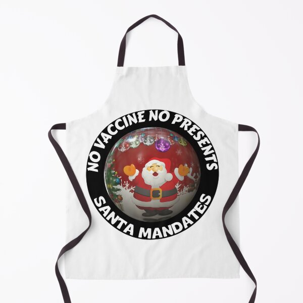 Item preview, No Vaccine No Presents Funny Santa Mandates Christmas 2021  designed and sold by RGRamsey.