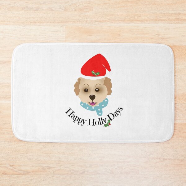 Item preview, Happy holly days dog lovers designed and sold by designInk.