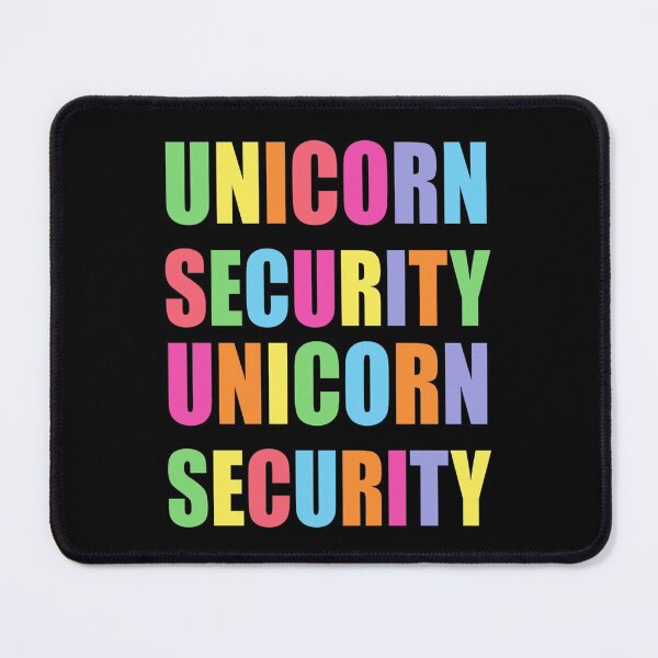 Item preview, Halloween Unicorn Security Dad Mom Daughter Adult Costume, Unicorn Security designed and sold by coatstar.