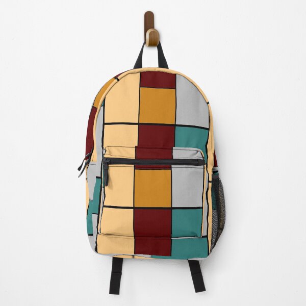 Item preview, Color surfaces in beige, light gray, dark red, mustard yellow and petrol designed and sold by Ninaeva.
