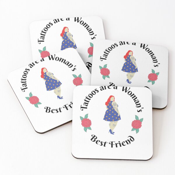 Item preview, Tattoos Are A Woman's Best Friend designed and sold by rosendosen.