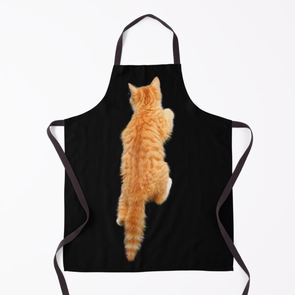 Item preview, Climbing Ginger Cat. Funny, cute cat. Photo, photograph designed and sold by JellyBeenzz.