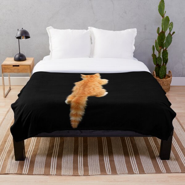 Item preview, Climbing Ginger Cat. Funny, cute cat. Photo, photograph designed and sold by JellyBeenzz.