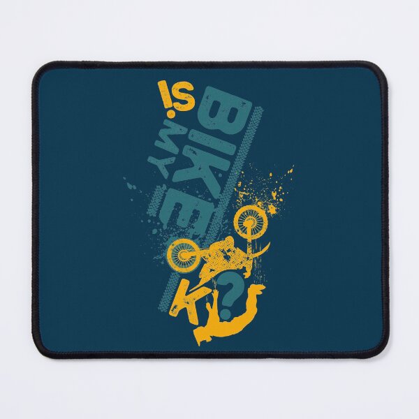 Item preview, IS MY BIKE OK? Funny Dirtbike Graphic Quote designed and sold by zenturtlemerch.