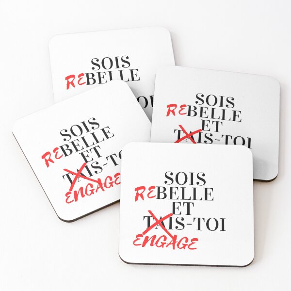 Item preview, Sois rebelle et engage toi designed and sold by jofr.