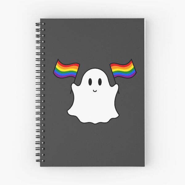 Item preview, Ghost lgbtq+ pride flag  designed and sold by DoesArtAndStuff.