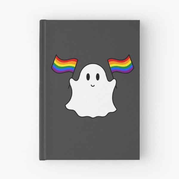 Item preview, Ghost lgbtq+ pride flag  designed and sold by DoesArtAndStuff.