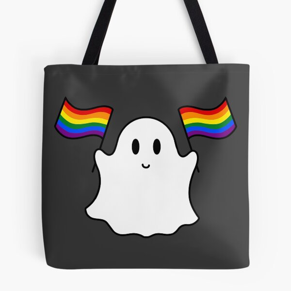 Item preview, Ghost lgbtq+ pride flag  designed and sold by DoesArtAndStuff.