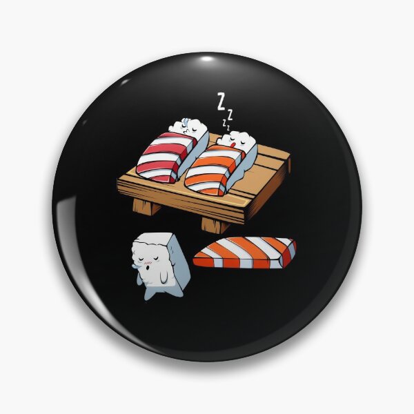 Item preview, Funny Sleep Walking Sushi Japanese Sashimi Nigiri Foodie designed and sold by CQCankdesign.
