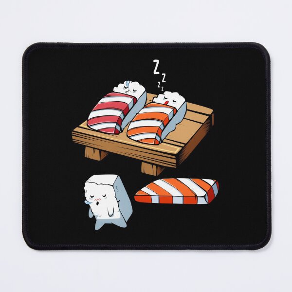 Item preview, Funny Sleep Walking Sushi Japanese Sashimi Nigiri Foodie designed and sold by CQCankdesign.