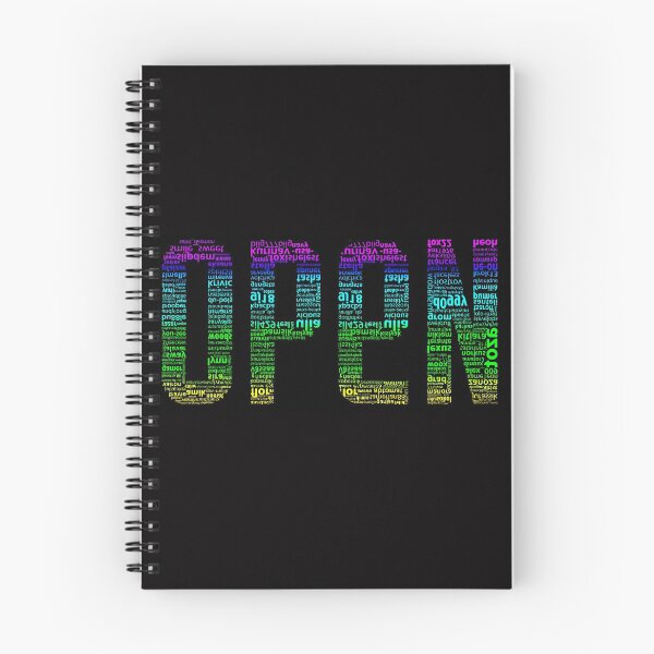 Item preview, Clasic, Open, rainbow, words. designed and sold by Oksanka21.