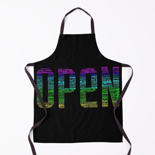 Item preview, Clasic, Open, rainbow, words. designed and sold by Oksanka21.